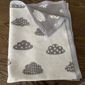 Chappywrap Baby Blanket Gray Clouds